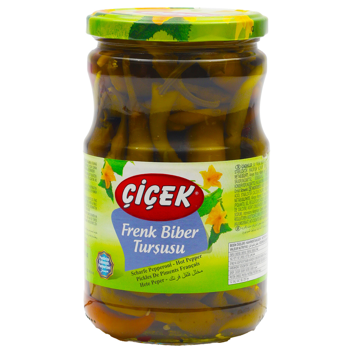 Cicek Frenk Biber Hot Pepper Pickles 680 g