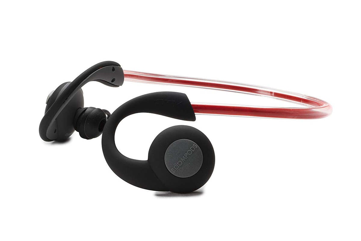 BOOMPODS Sportpods Vision Illuminating Sweat Proof Bluetooth Earphone - Red