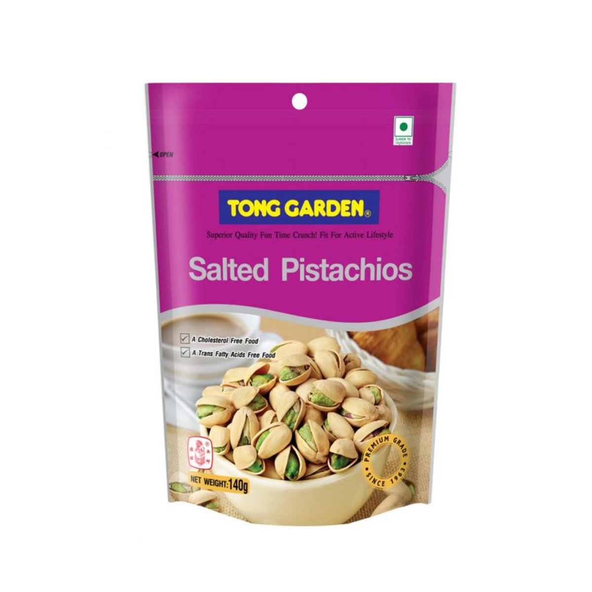 Tong Garden Salted Pistachios 140g