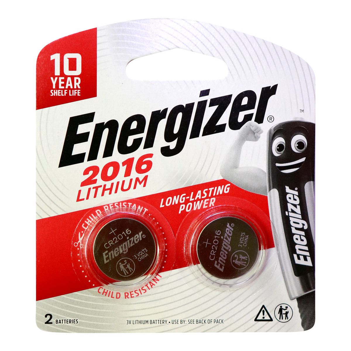 Energizer Lithium Battery 2016 2pcs