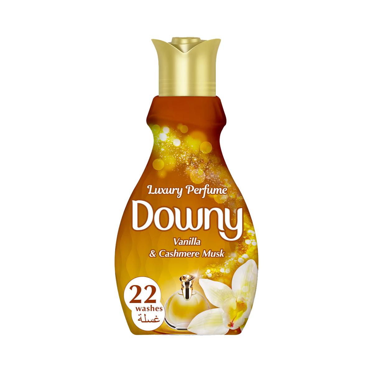 Downy Perfume Collection Concentrate Fabric Softener Vanilla & Cashmere Musk 3 x 880 ml