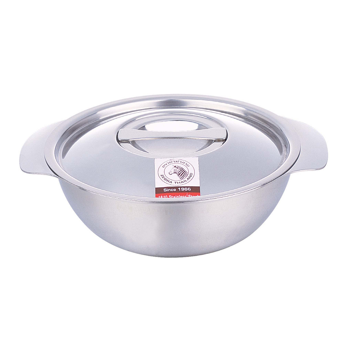 Zebra Stainless Steel Soup bowl, 16 cm, 123016