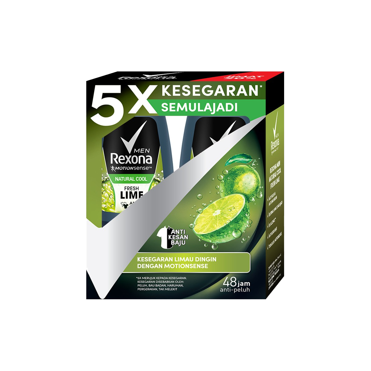Rexona RO Men Fresh Lime 2x50ml