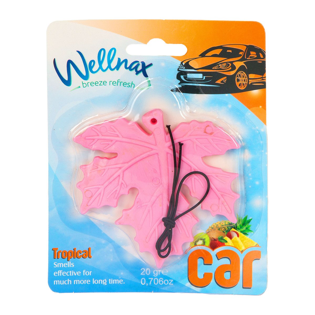 Wellnax Tropical Car Freshener Leaf 20 g