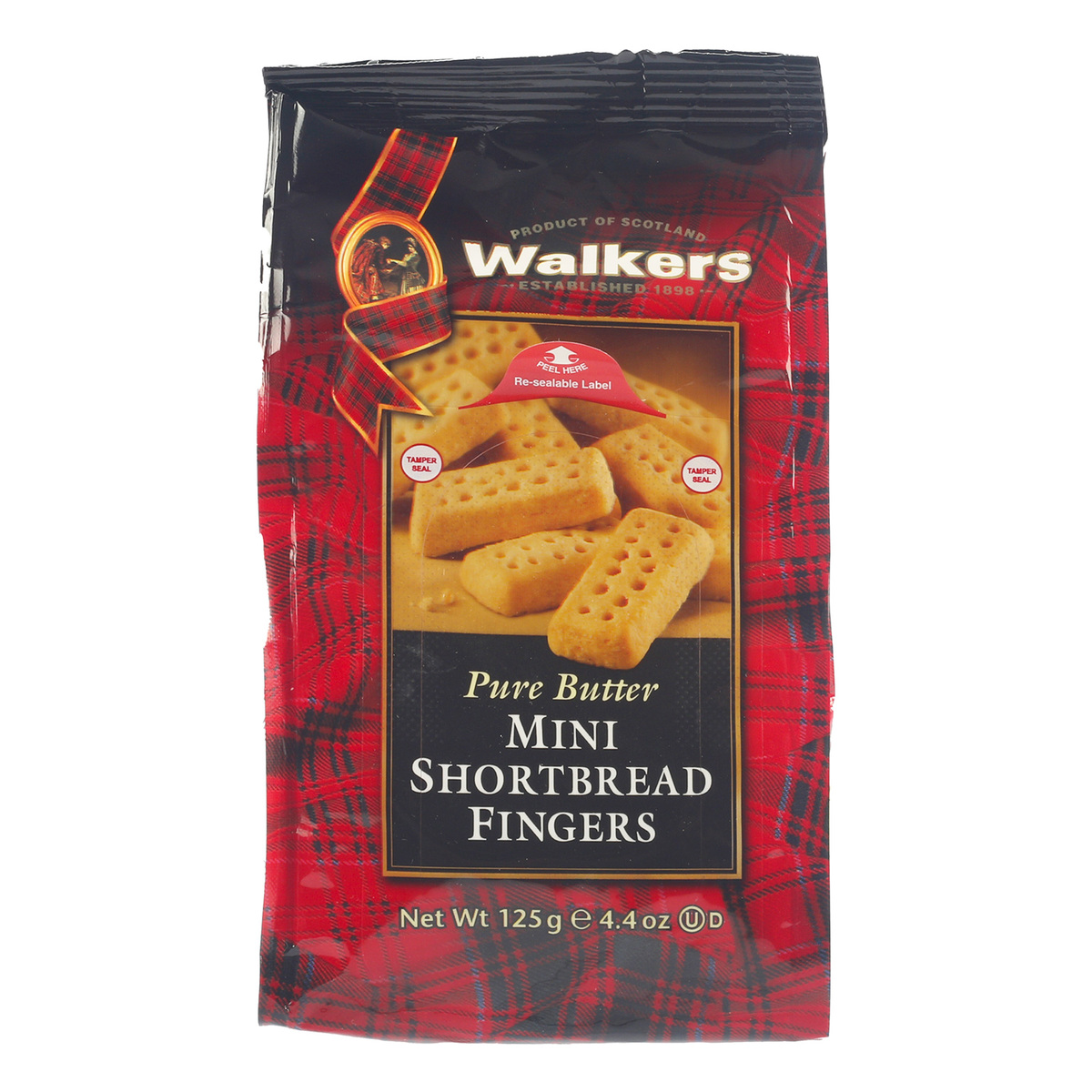 Walkers Mini Shortbread Fingers Bag 125 g
