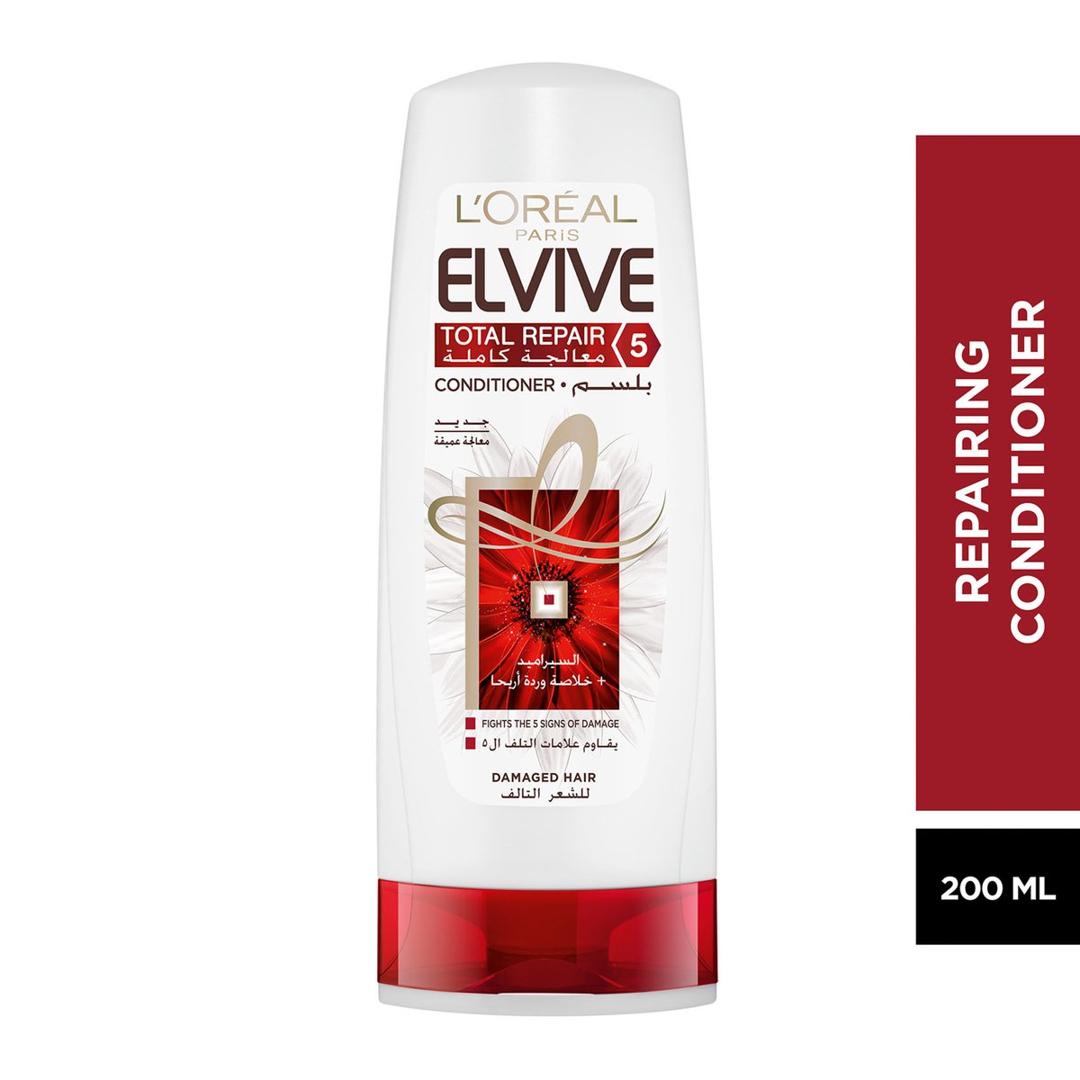 Buy LOreal Paris Elvive Hair Repairing Conditioner 200 ml Online at Best Price | Conditioners | Lulu Egypt in Kuwait