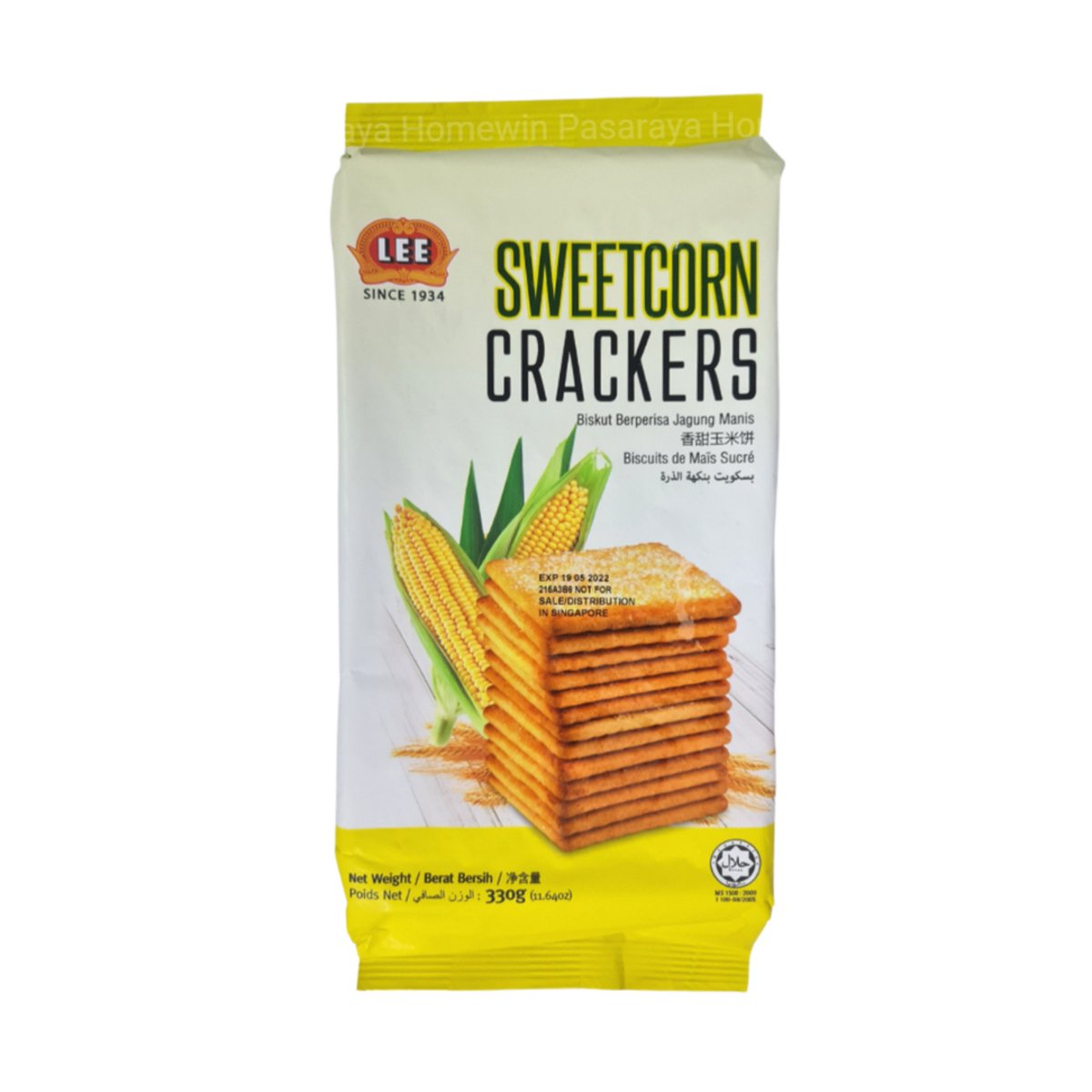 Lee Sweetcorn Cracker 330g