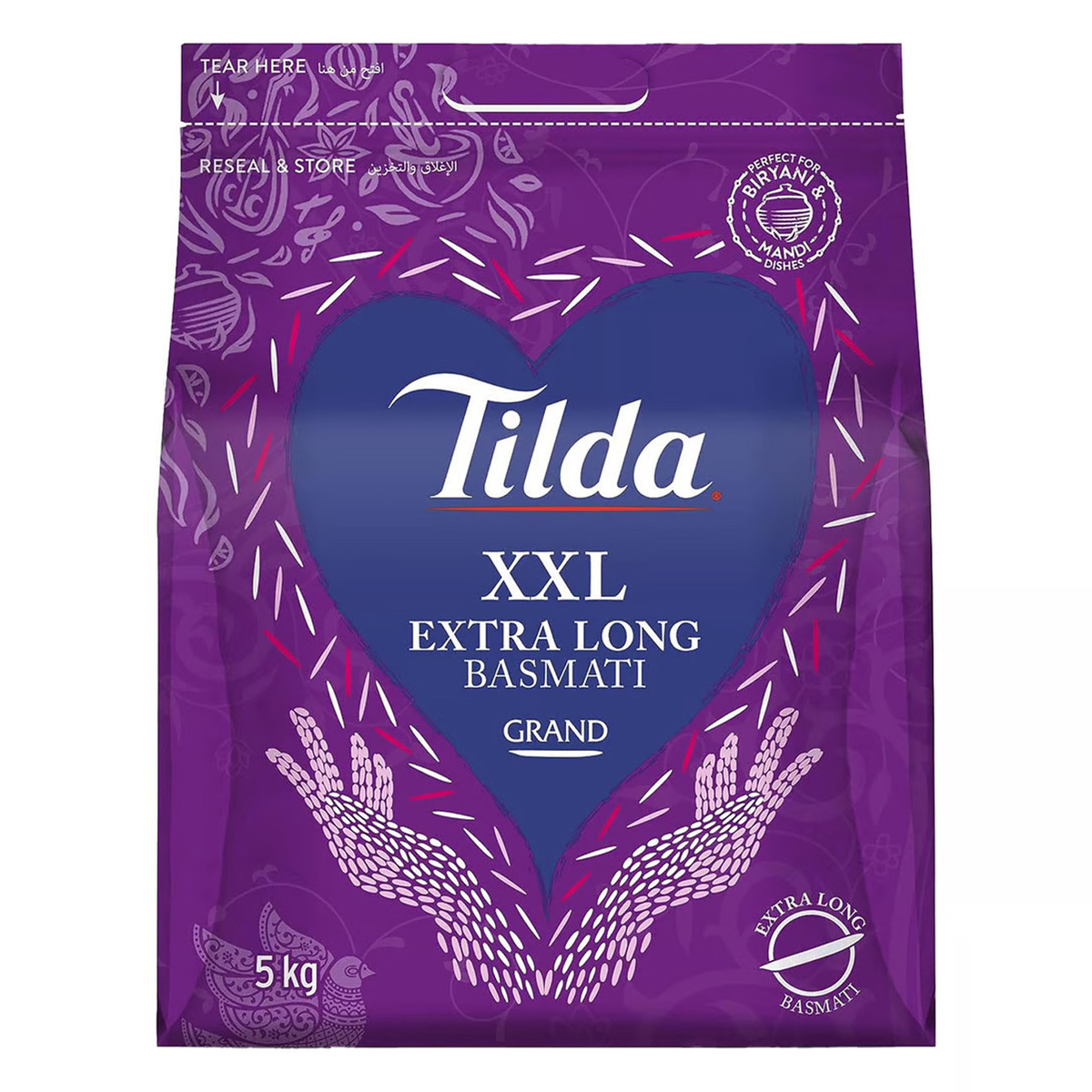 Tilda Grand XXL Extra Long Basmati Rice 5 kg