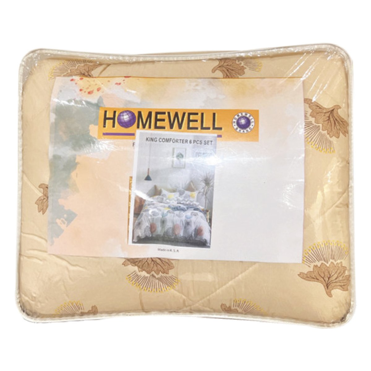 Homewell Comforter King 6Pcs Set