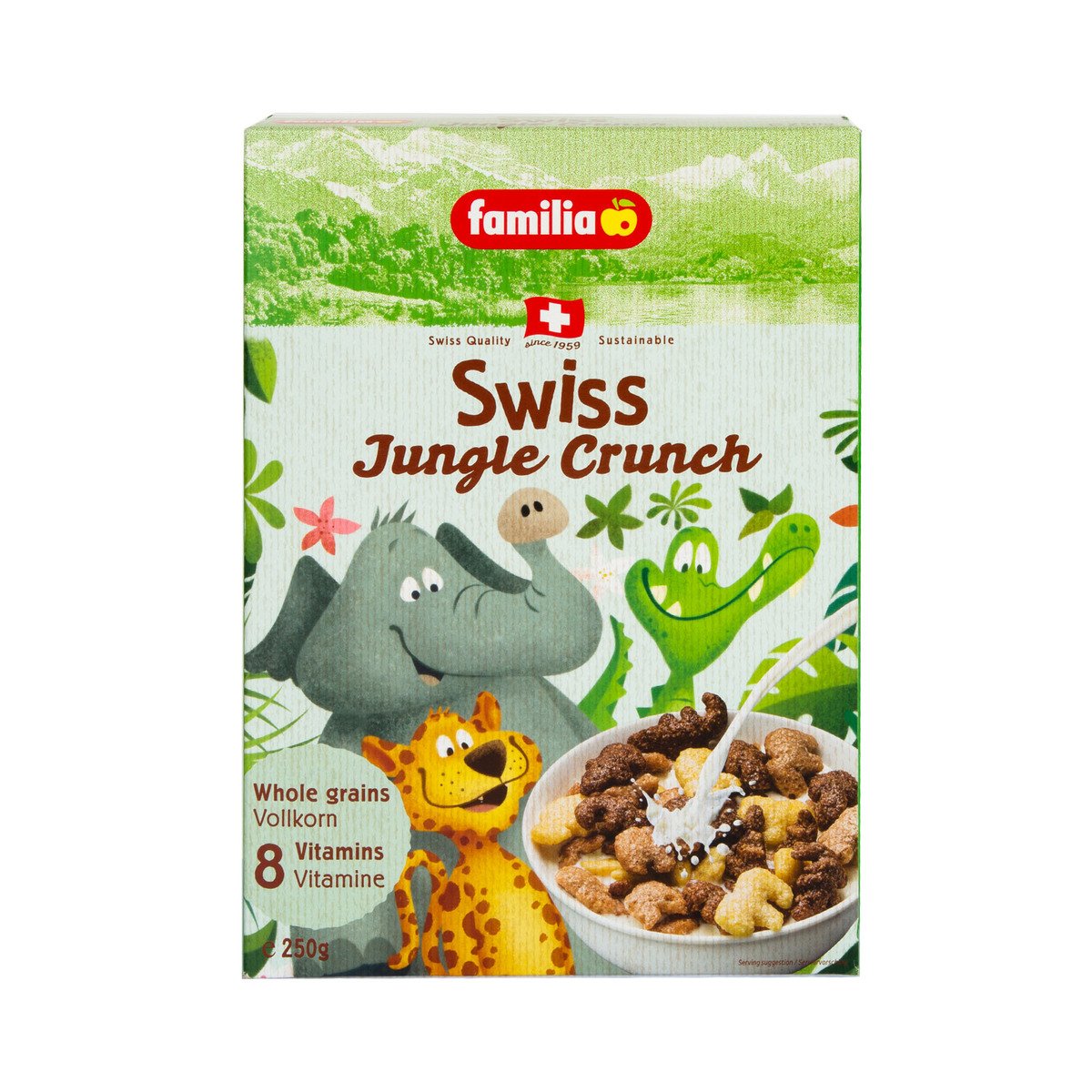 Buy Familia Swiss Jungle Crunch Cereal 250 g Online at Best Price | Sugar & chocolate cereals | Lulu UAE in UAE