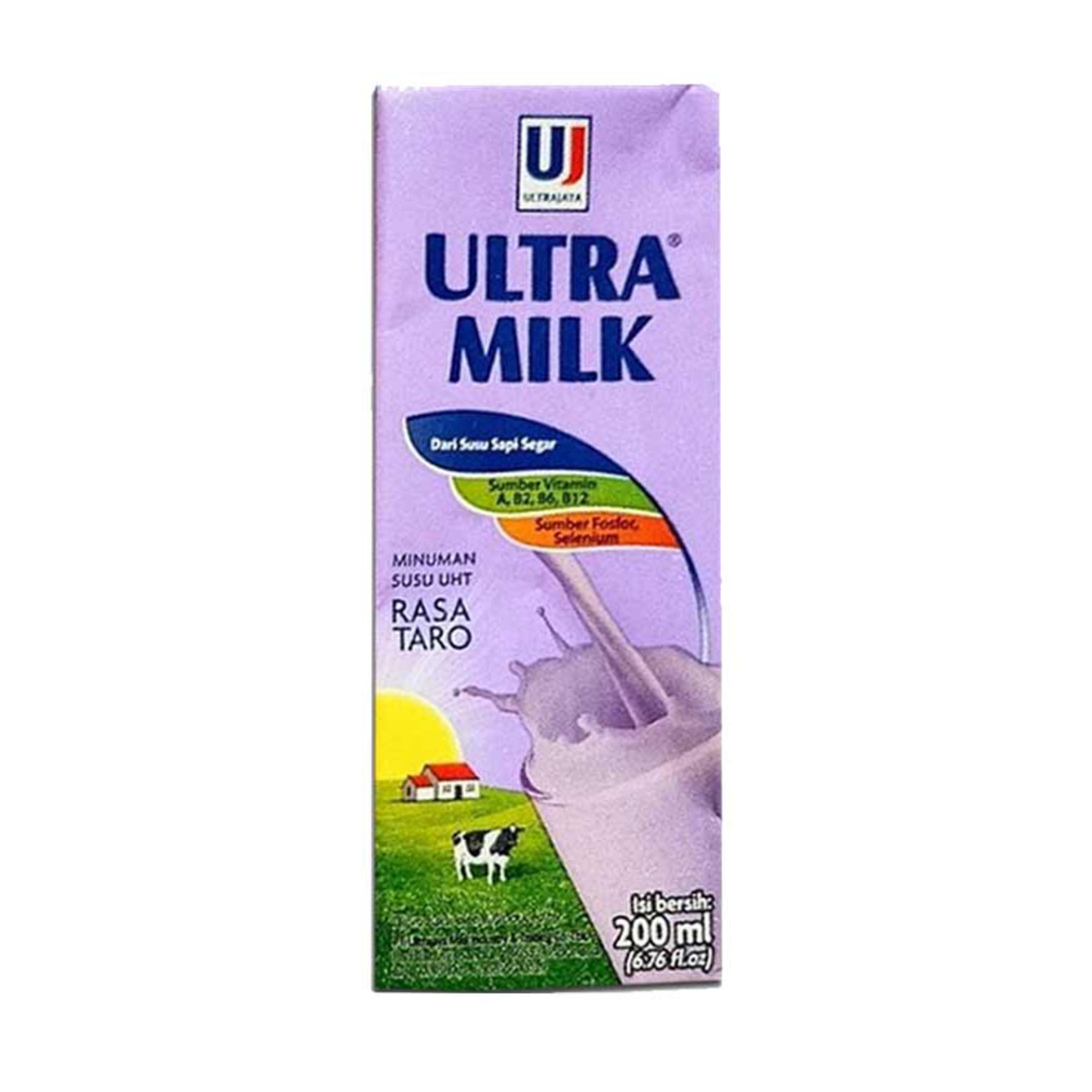 Ultra Milk UHT Taro 200ml
