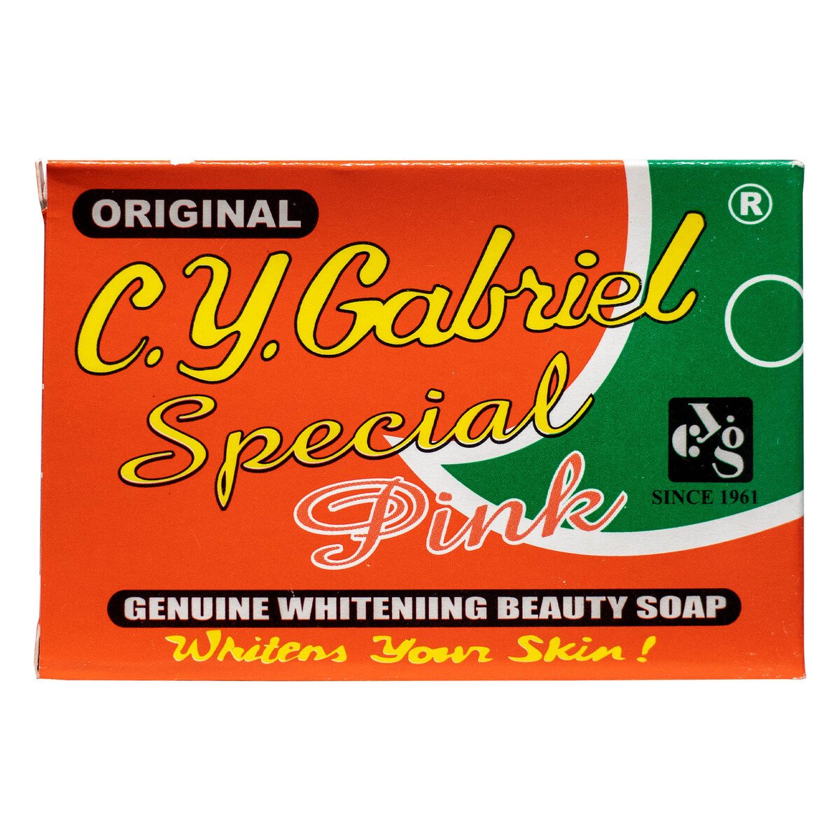 سي واي غابرييل صابون الجمال المبيض الأصلي الوردي الخاص 135 جم