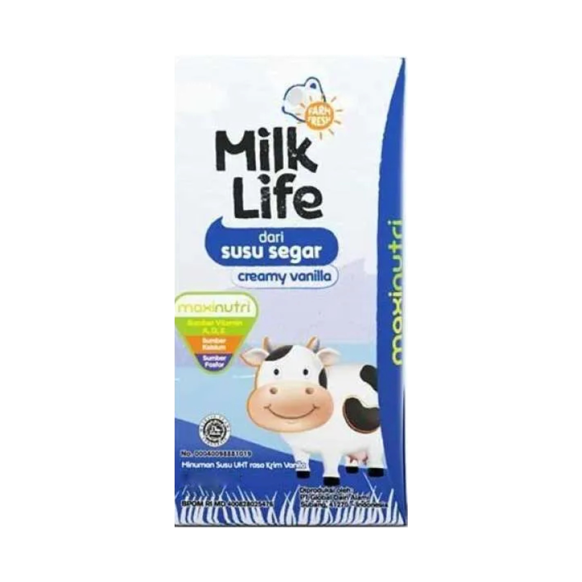 Milk Life UHT Milk Creamy Vanilla 115ml