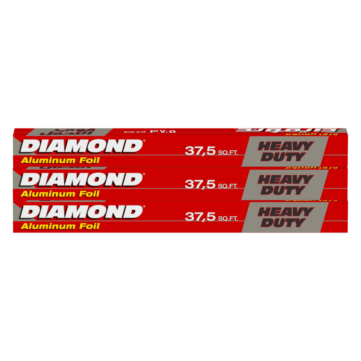 Diamond Heavy Duty Aluminum Foil 37.5sq.ft 3 pcs