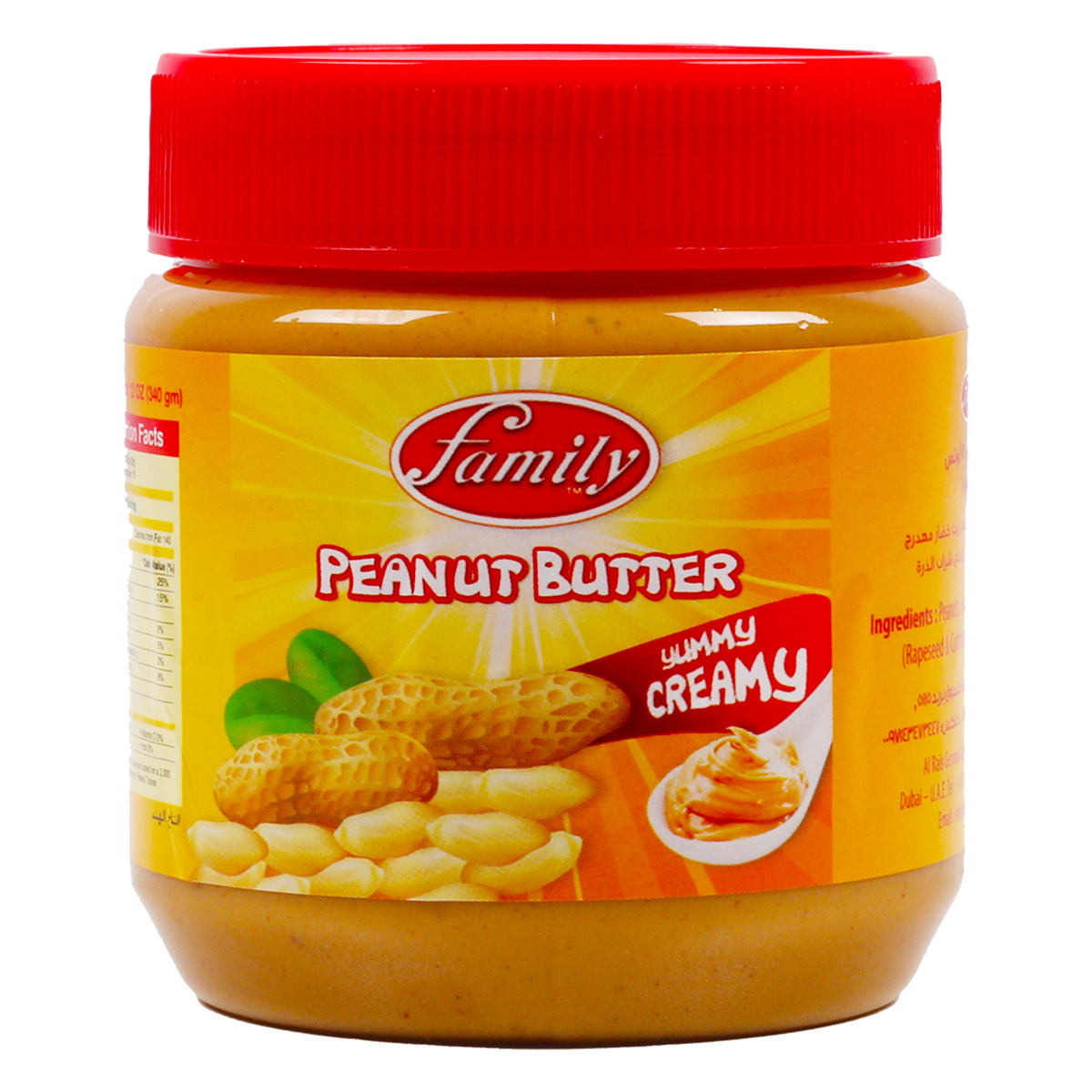 Family Peanut Butter Creamy 340 g