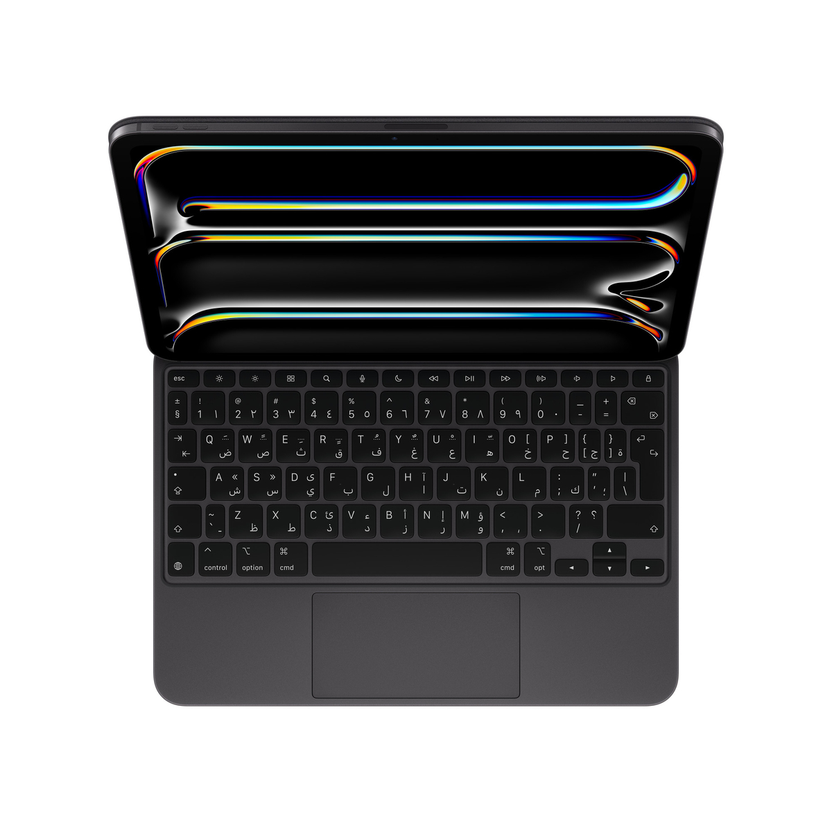 Apple Magic Keyboard for 11 inches iPad Pro M4, Arabic, Black, MWR23AB/A