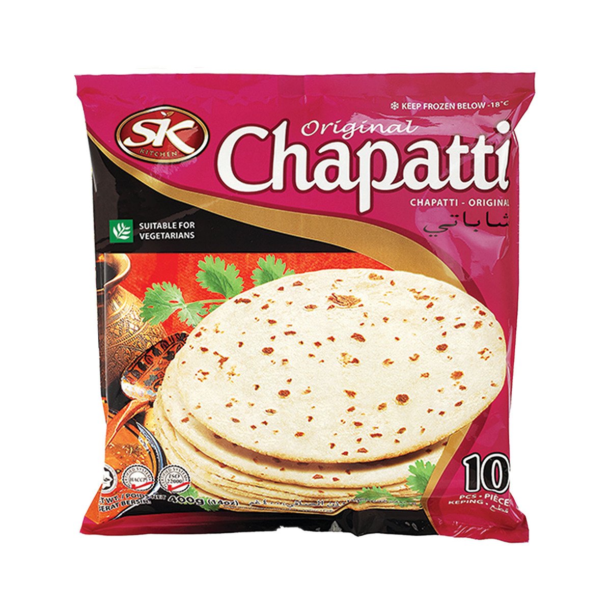 SK Original Chapatti 3 x 400 g