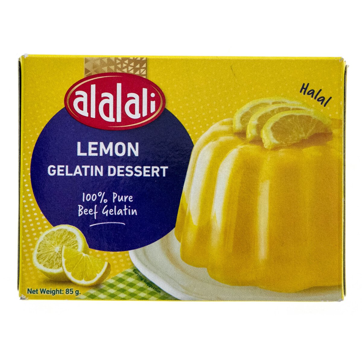 العلالي حلوى جيلاتين بنكهة الليمون 6 × 85 جم