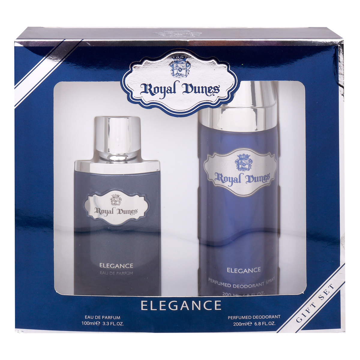 Royal Dunes EDP Elegance for Men 100 ml + Perfumed Deodorant Spray 200 ml