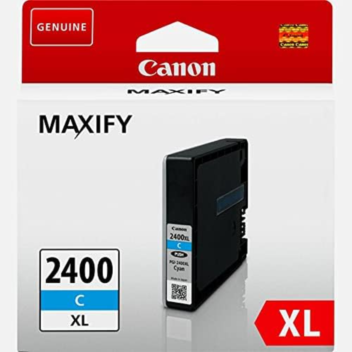 Canon High Yield Ink Cartridge, Cyan, PGI-2400XL