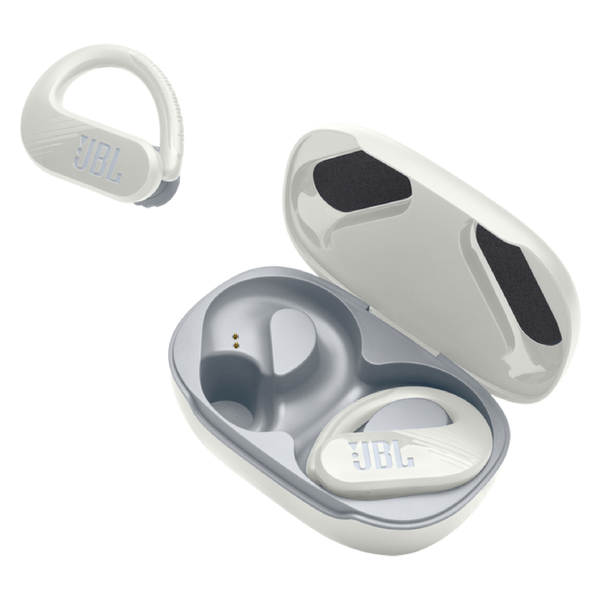 JBL Endurance Peak 3 Dustproof and Waterproof True Wireless Active Earbuds, White