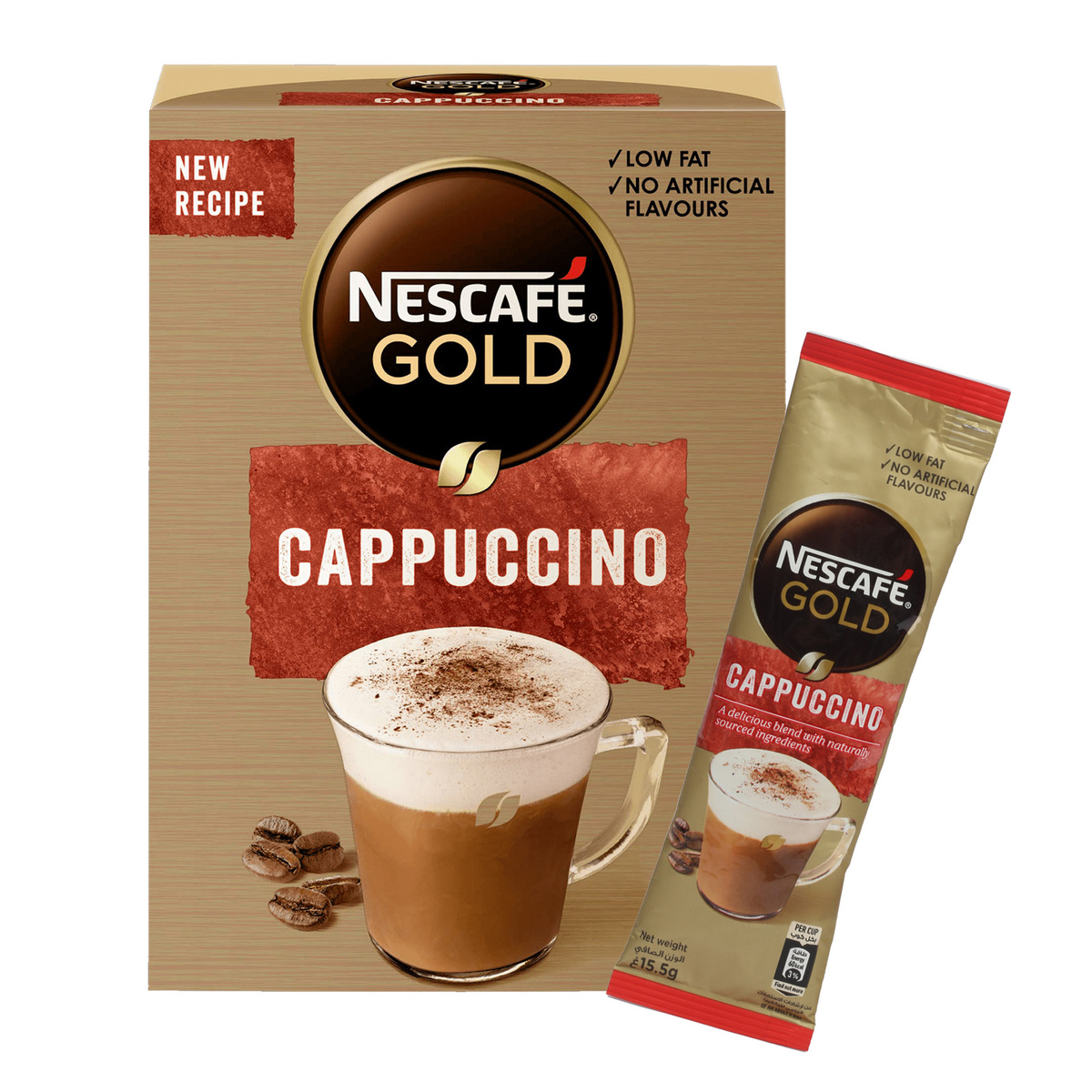 Buy Nescafe Gold Cappuccino Sweet 10 x 15.5 g Online at Best Price | Cappuccino | Lulu KSA in Saudi Arabia