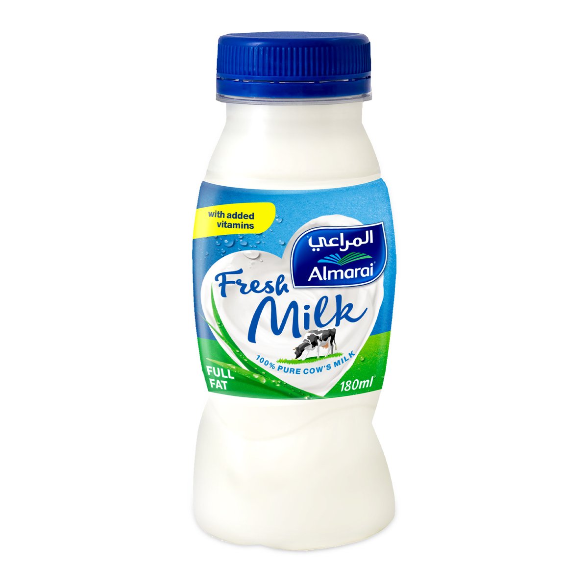 Buy Almarai Full Fat Fresh Milk 180 ml Online at Best Price | Fresh Milk | Lulu UAE in UAE