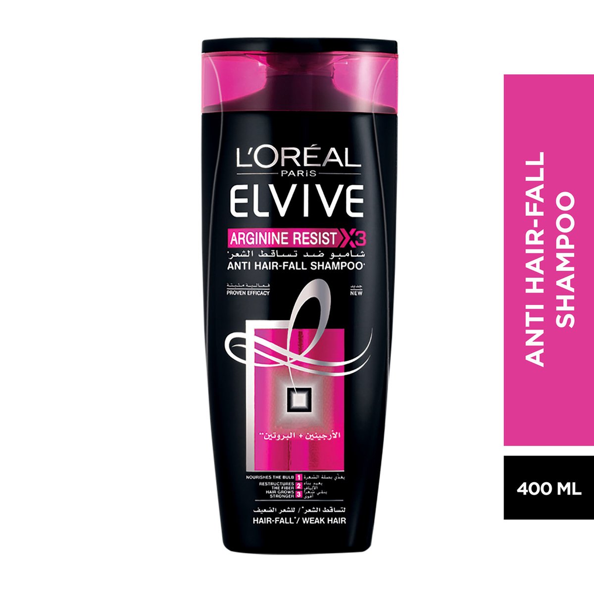 L'Oreal Paris Elvive Arginine Resist Anti Hair Fall Shampoo 400 ml