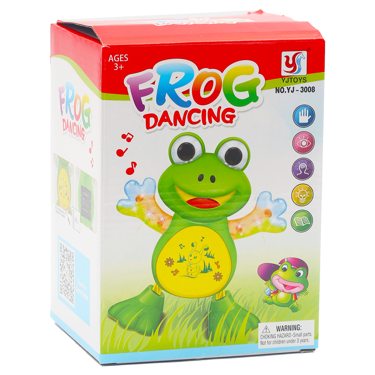 Skid Fusion Battery Operated Light & Sound Dancing Frog YJ-3008