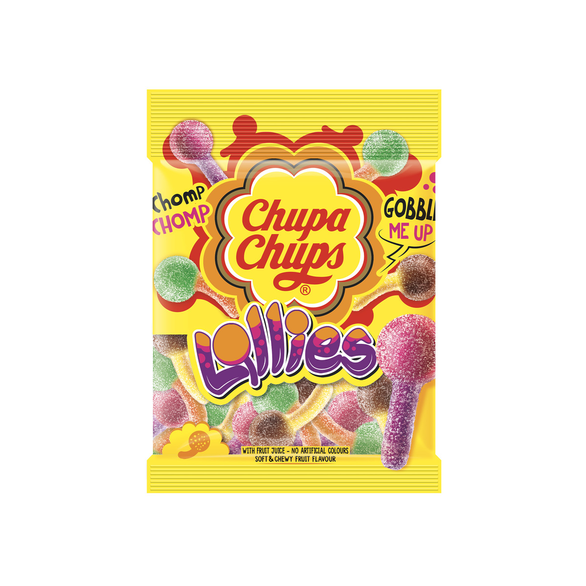 Chupa Chups Lollies Gummy Jellies Candy 90 g