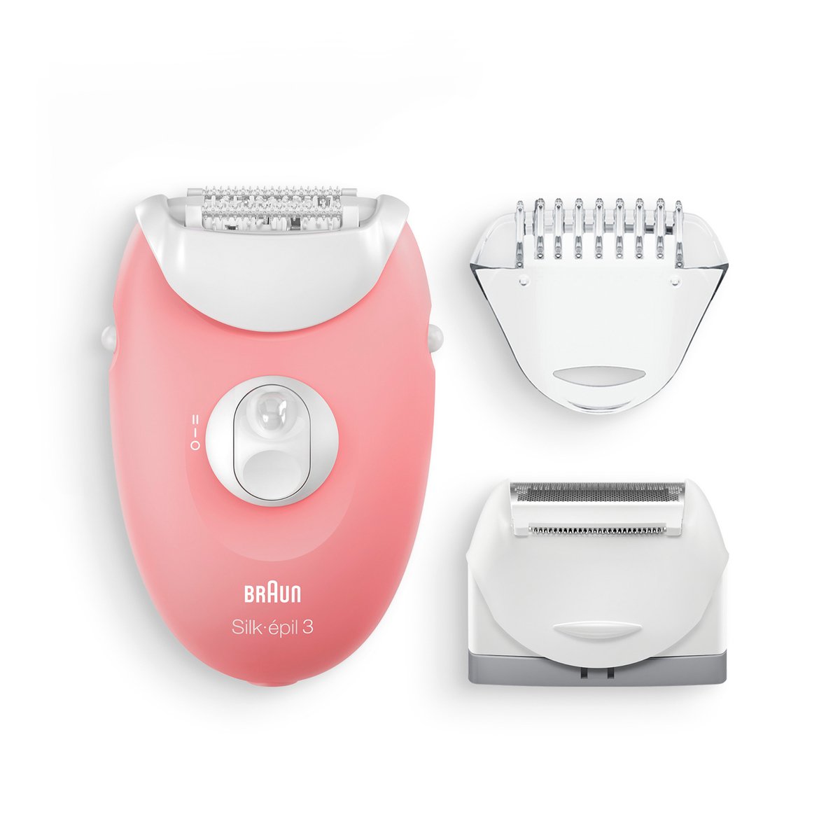 Braun Silk-Epil 3 Starter 3-in-1 Hair Removal Set For Legs and Body With Epilator SE 3-440