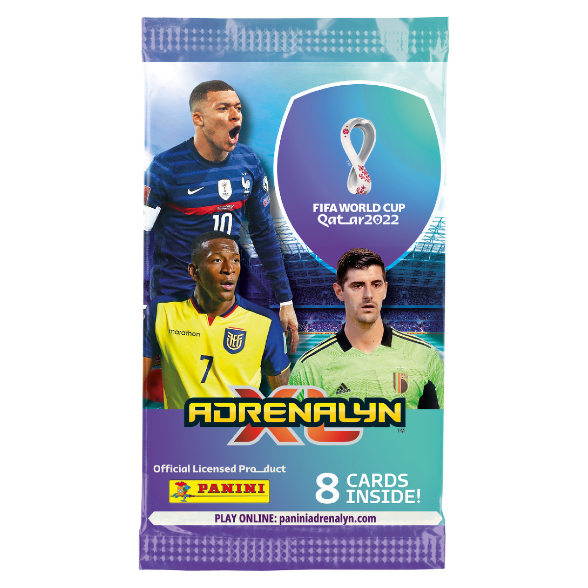 بانيني مجموعة بطاقات كأس العالم فيفا 2022 كبير جداً عبوة فردية (عبوة متنوعة)