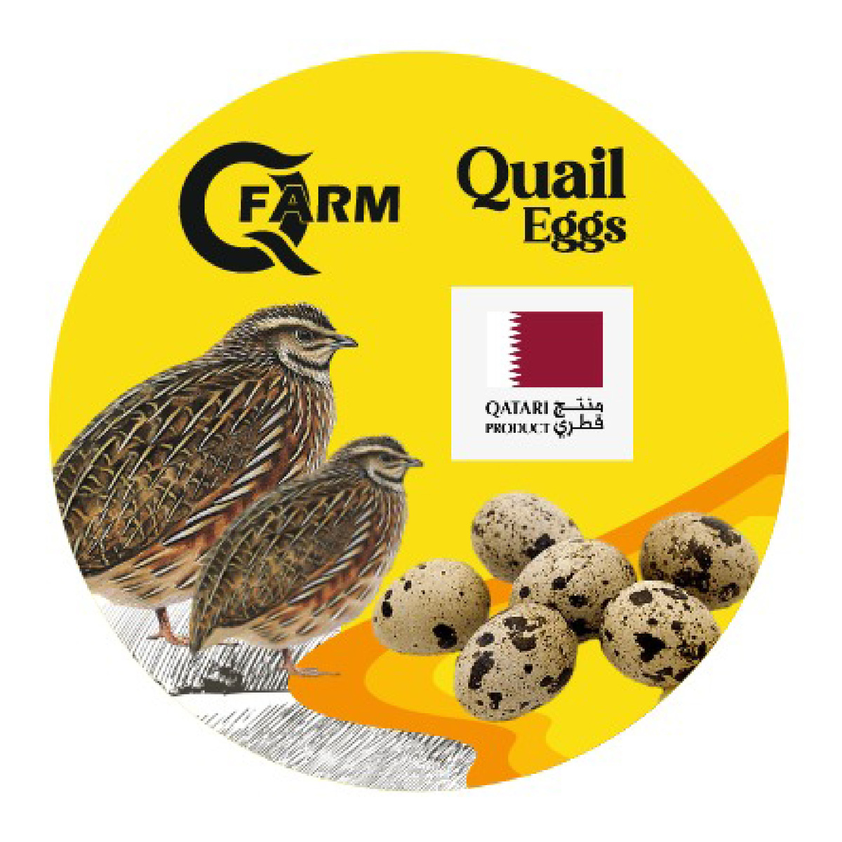 Q Farm Quail Eggs 12 pcs
