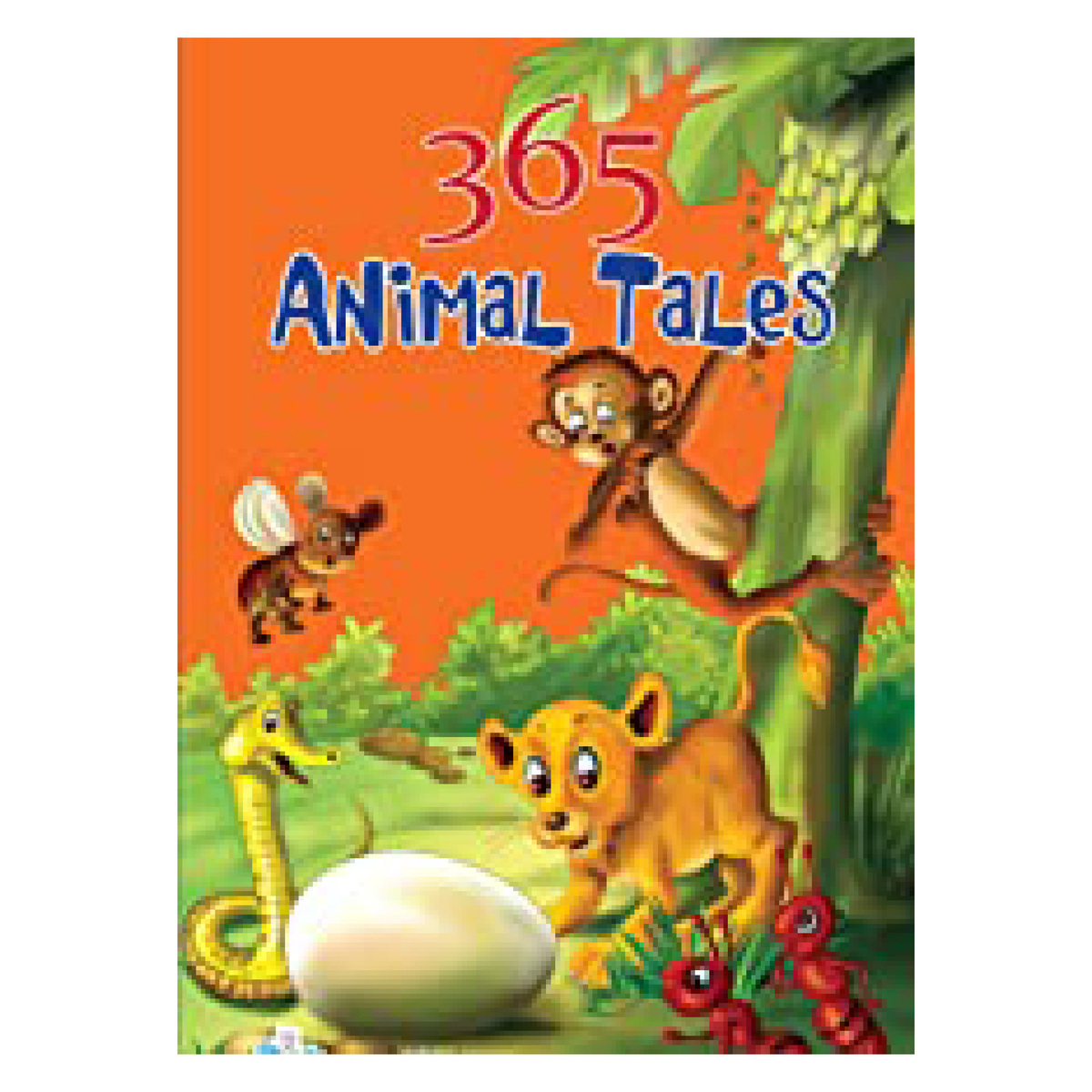 كتاب قصص: 365 حكاية عن الحيوانات ، غلاف عادي