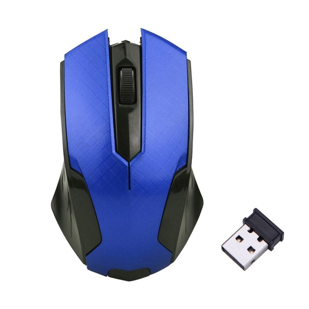 Iends Wireless 2400 DPI Optical USB Mouse with Nano Receiver MU989 (Assorted Colors)