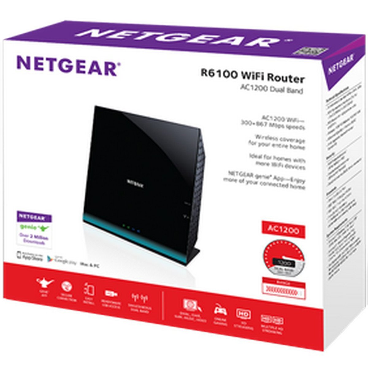 Netgear AC1600 Dual band RouterR6250