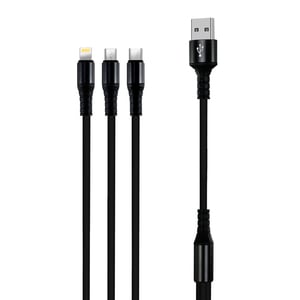Iends 3 in 1 Android/ iOS/ Type-C Cable Charge & Sync Cable CA399
