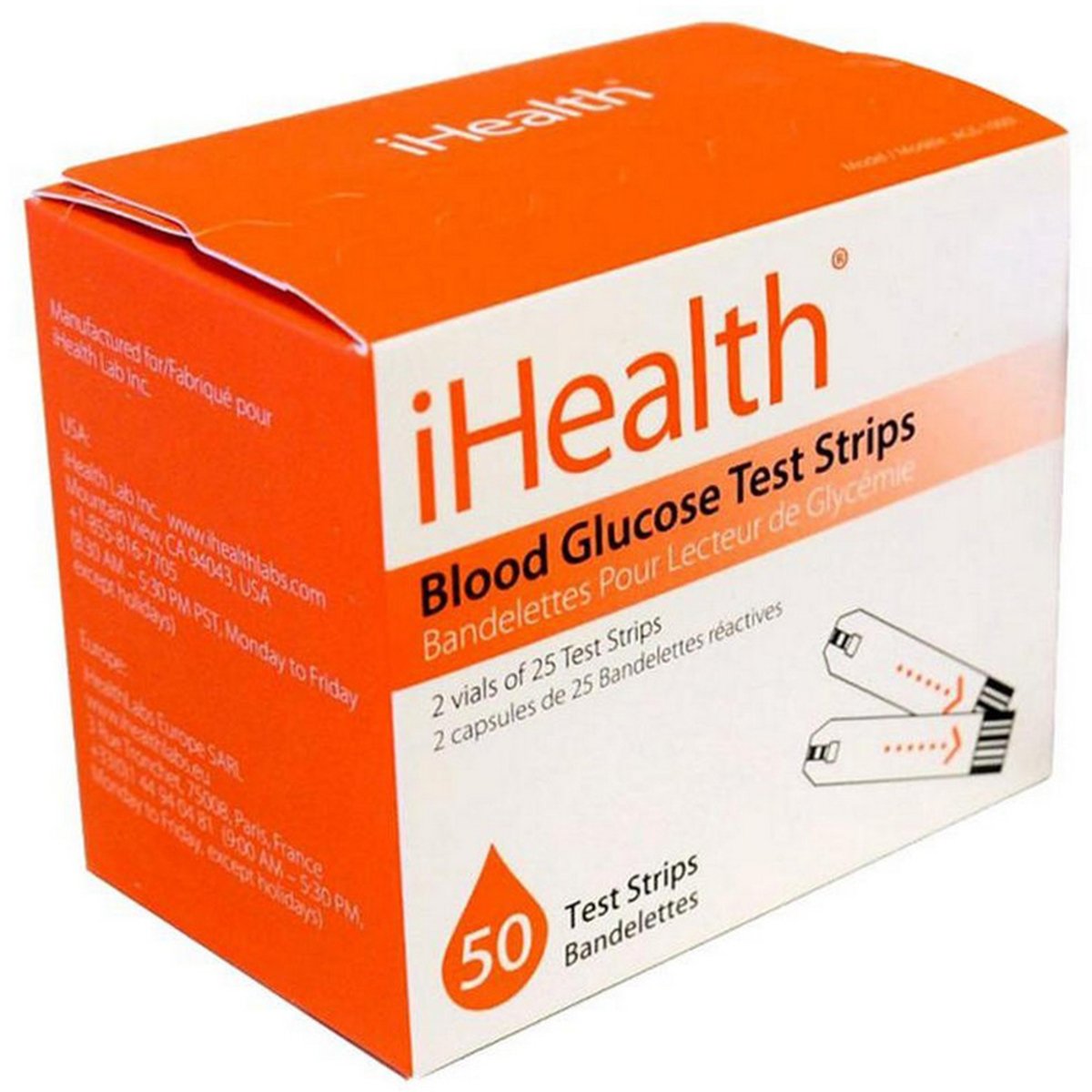 Omron Blood Pressure Monitor M2 Basic + I Health Glucometer + 50 Strips