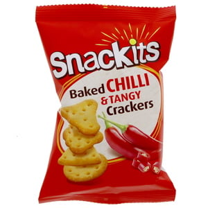 Nabil Snackits Chilli And Tangy Crackers Value Pack 8 x26g