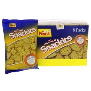 Nabil Snackits Salted Crackers Value Pack 8 x 26g