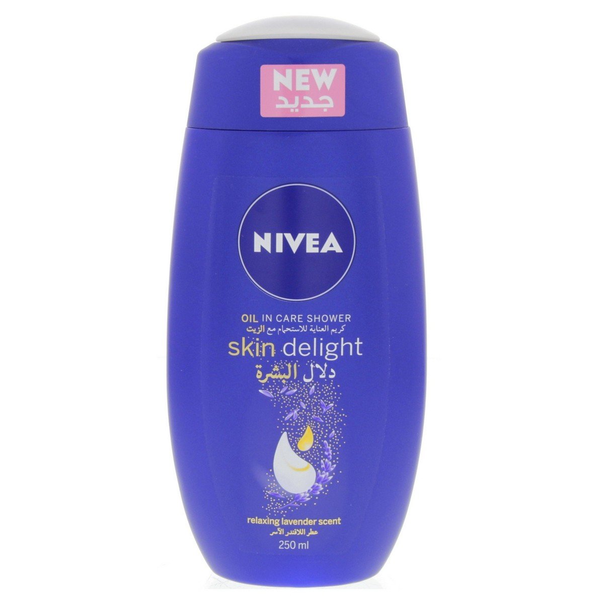 Nivea Shower Cream Oil Care Lavender 250 ml