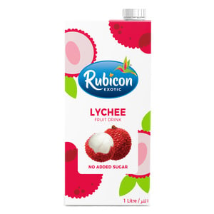Rubicon Lychee No Added Sugar  Fruit Drink 1Litre