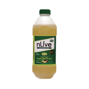 Nlive Cold Pressed Groundnut Oil 1Litre