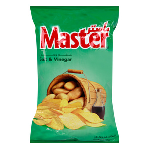 Master Potato Chips Salt & Vinegar 150g