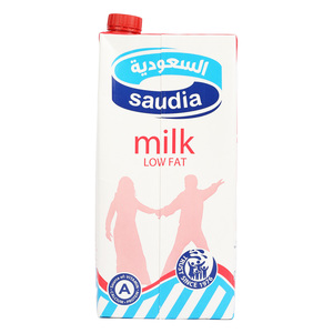 اشتري قم بشراء السعودية حليب قليل الدسم 2لتر Online at Best Price من الموقع - من لولو هايبر ماركت UHT Milk في السعودية