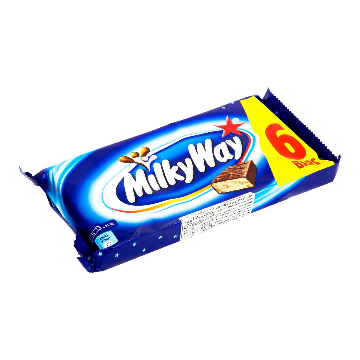 Milky Way Chocolate 6 x 21.5 g