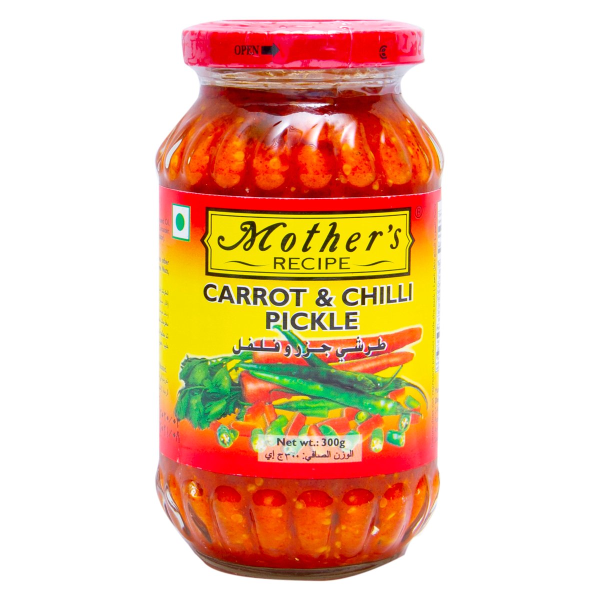 Mothers Recipe Carrot & Chilli Pickle 300 g