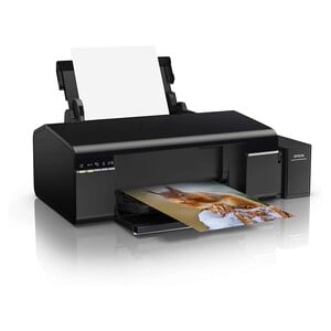 Epson L805 A4 Wireless Photo Printer with Wi-Fi - Black