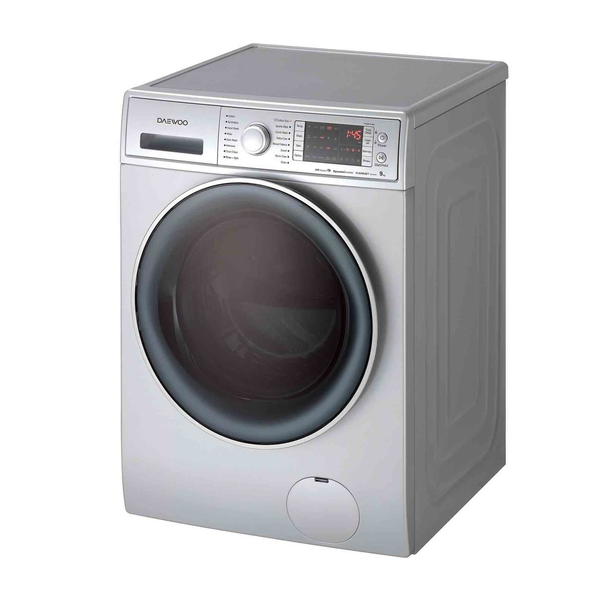 Daewoo Front Load Washer & Dryer DWC-EHD1433 9/7Kg