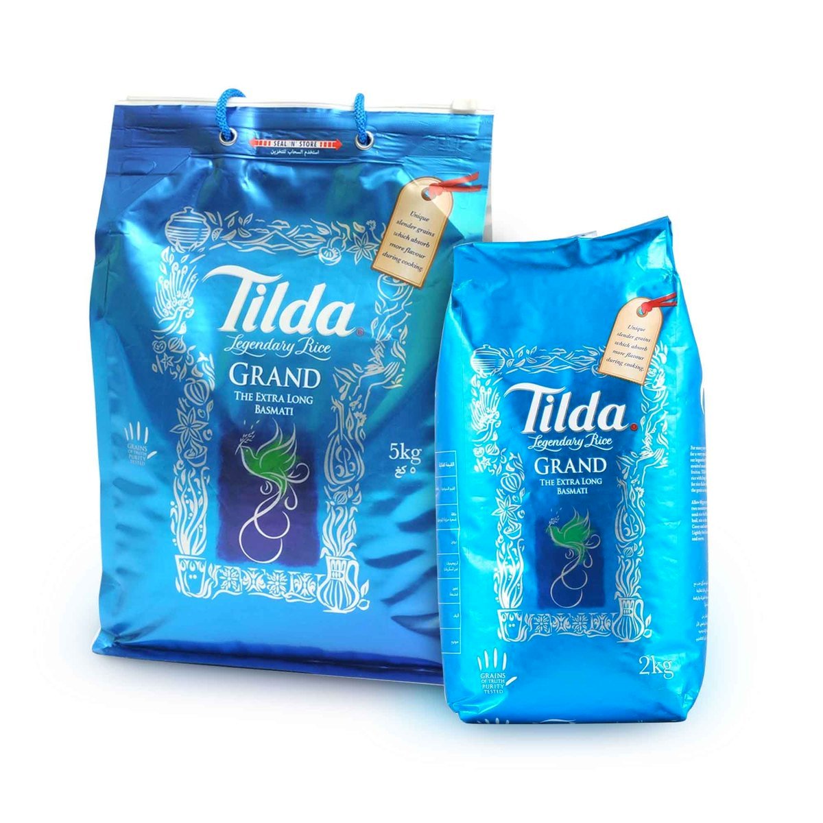 Tilda Grand Extra Long Basmati Rice 5kg + 2kg